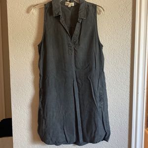 Cloth & Stone Sleeveless Gray Dress